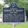 GENERAL ROBERT H. MILROY WAR MEMORIAL MARKER