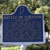 BATTLE OF CORYDON WAR MEMORIAL MARKER