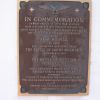 IN COMMEMORATION OF AN ARMY HOSPITAL WAR MEMORIAL PLAQUE