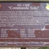 EC-130E COMMANDO SOLO MEMORIAL PLAQUE