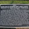 DOUBLEDAY'S DIVISION, FIRST ARMY CORPS WAR MEMORIAL PLAQUE