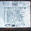"CORKY'S CREW" B-24 WAR MEMORIAL PLAQUE