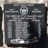 "KEN VALIS CREW" B-24 WAR MEMORIAL PLAQUE