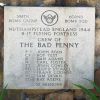 "THE BAD PENNY" B-17 WAR MEMORIAL PLAQUE