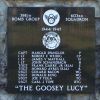 "THE GOOSEY LUCY" B-17 WAR MEMORIAL PLAQUE