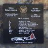 "MOYS BOYS" B-17 WAR MEMORIAL PLAQUE