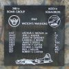 "WATSON'S WARRIORS" B-17 WAR MEMORIAL PLAQUE