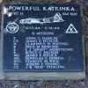 "POWERFUL KATRINKA" B-17 WAR MEMORIAL PLAQUE