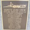 "DUKE'S LEAD CREW" B-29 WAR MEMORIAL PLAQUE