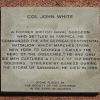COL. JOHN WHITE WAR MEMORIAL PAVER