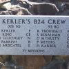 "KERLER'S B-24 CREW" WAR MEMORIAL PLAQUE