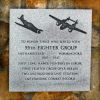 55TH FIGHTER GROUP WAR MEMORIAL PLAQUE