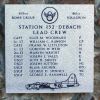"STATION 152-DEBACH" B-17 WAR MEMORIAL PLAQUE