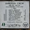 "SHROYER CREW" B-24 WAR MEMORIAL PLAQUE