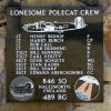 "LONESOME POLECAT CREW" B-24 WAR MEMORIAL PLAQUE