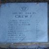 "CREW 7" B-24 WAR MEMORIAL PLAQUE