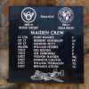 "MAIDEN CREW" B-24 WAR MEMORIAL PLAQUE