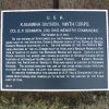KANAWHA DIVISION, NINTH CORPS WAR MEMORIAL PLAQUE