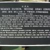 FRENCH'S DIVISION, SECOND ARMY CORPS WAR MEMORIAL PLAQUE