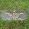 CAPT. JOHN C. MCFARLAND MEDAL OF HONOR GRAVE STONE