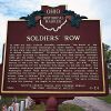 SOLDIERS' ROW WAR MEMORIAL MARKER
