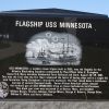 FLAGSHIP USS MINNESOTA WAR MEMORIAL
