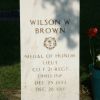 LIEUT. WILSON W. BROWN MEDAL OF HONOR GRAVE STONE