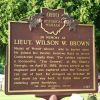 LIEUT. WILSON W. BROWN MEDAL OF HONOR  MEMORIAL MARKER