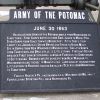 ARMY OF THE POTOMAC WAR MEMORIAL MARKER II