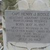 CAPT. HENRY J. BIDDLE WAR MEMORIAL PLAQUE