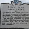 BEACH GROVE ENGAGEMENT WAR MEMORIAL MARKER