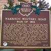 HARRISON MILITARY ROAD WAR OF 1812 MEMORIAL MARKER
