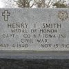 CAPT HENRY I. SMITH MEDAL OF HONOR GRAVE STONE