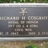 PVT. RICHARD H. GOSGRIFF MEDAL OF HONOR GRAVE STONE