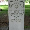 PRIVATE WILLIAM C. MAY MEDAL OF HONOR GRAVE STONE
