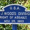 T.J. WOOD'S DIVISION WAR MEMORIAL MARKER