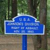 JOHNSON'S DIVISION WAR MEMORIAL MARKER II