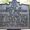 BATTLE OF LOOKOUT MOUNTAIN WAR MEMORIAL MARKER