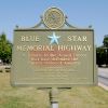SIMPSONVILLE BLUE STAR MEMORIAL HIGHWAY MARKER