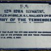 U.S. 12TH IOWA INFANTRY MEMORIAL PLAQUE II