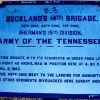 U.S. BUCKLAND'S 4TH BRIGADE MEMORIAL PLAQUE III