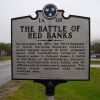 THE BATTLE OF RED BANKS MEMORIAL MARKER