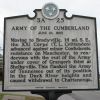 ARMY OF THE CUMBERLAND TULLAHOMA CAMPAIGN MEMORIAL MARKER III