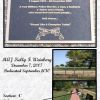 MAJ. KELLY F. WEINBERG MEMORIAL TREE AND PLAQUE