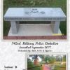 342ND MILITARY POLICE BATTALION MEMORIAL BENCH