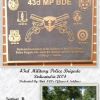 43RD MILITARY POLICE BRIGADE MEMORIAL PLAQUE