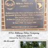 101ST MILITARY POLICE CO. AIR ASSAULT MEMORIAL PLAQUE