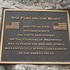 THE FLAG ON THE BLUFF MEMORIAL PLAQUE