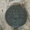 STOCKBRIDGE WORLD WAR I MEMORIAL PLAQUE