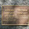 MELLEN KOREAN WAR AND VIETNAM WAR MEMORIAL PLAQUE